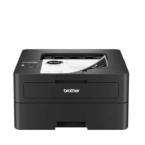 Brother HL-L2460DW Wireless Compact Monochrome Laser Printer with Duplex, Mobile Printing, Black & White Output | includes Refresh Subscription Trial(1), Amazon Dash Replenishment Ready