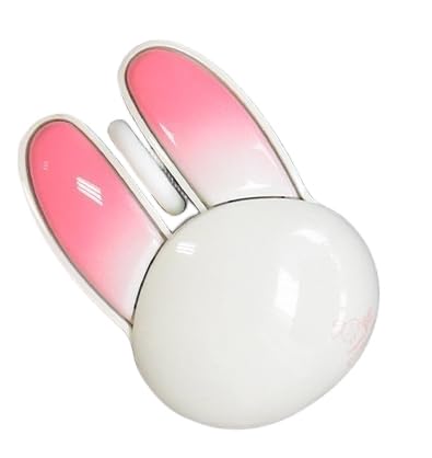 Wireless Mouse Bluetooth Cute Bunny Rabbit Small Quiet USB Optical Silent Funny Fun Travel Cordless Mice for PC Laptop Desktop Computer Apple iPad Mac MacBook Air MacBook Pro Dell HP Chromebook Kids