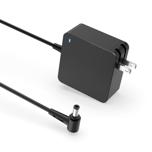 UL Listed AC Charger Adapter Fit for Asus F555L F555LA F555U F555UA F555 F551C F551CA F551MA F551M F551 F502CA F502C F502 Eeebook Laptop Power Supply Cord