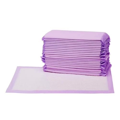 Amazon Basics Cat Litter Pads, Fresh Scent, 20-Count, Purple