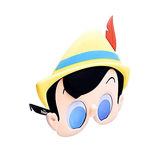 Sun-Staches Officially Licensed Pinocchio, Yellow, Blue, Orange, Beige, 8'