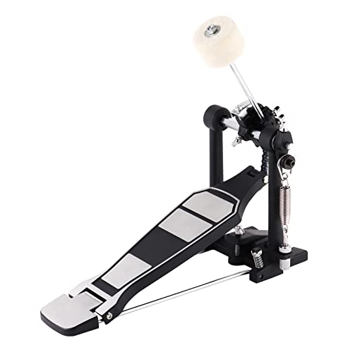 Bass drum pedal,Double Chain Drum Step on Hammer,Single Bass Drum Pedal come with Drum Beater Stick