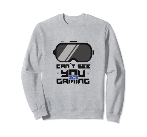 Gaming Nerd virtual glasses for gamers and gamers Sweatshirt