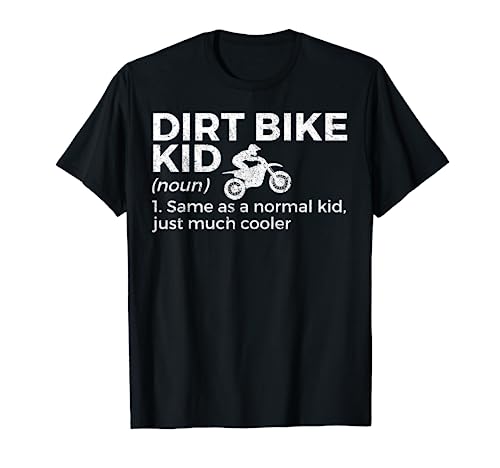 Dirt Bike Kid Definition Motocross T-Shirt
