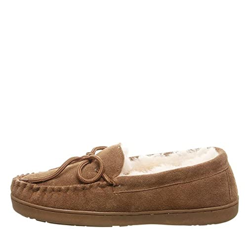 BEARPAW Men's Moc II Hickory Size 12 | Men's Slipper | Men's Shoe | Comfortable & Lightweight
