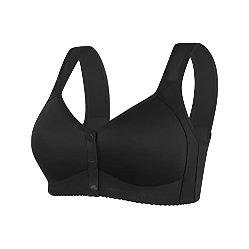 Full Length Tank Tops for Women Nursing Bra Tank Workout Breathing Home Finds Pushup Bra for Small Breasts Bras for Se Black