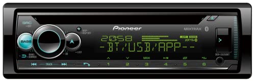 Pioneer DEH-S5100BT in-Dash Built-in Bluetooth CD, MP3, Front USB, Auxiliary, Pandora, AM/FM, Built in iPod, iPhone and iPad Controls, Dual Phone Connection Stereo Receiver
