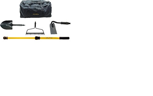 Inteletool Telescopic Gardening Tool Kit with Duffel Bag