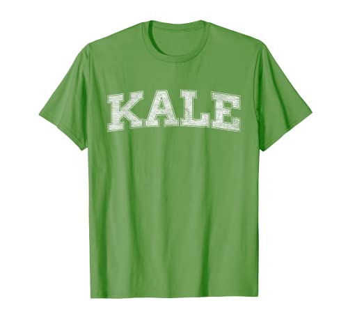 KALE UNIVERSITY LEAFY GREENS ORGANIC GARDENER GO VEGAN T-Shirt