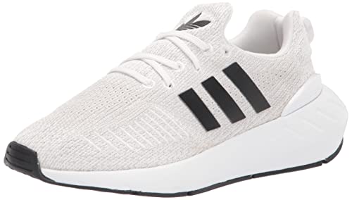 adidas Men's Swift Run 22 Sneaker, White/Core Black/Grey, 9