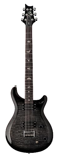 PRS Guitars 6 String SE 277 Electric Guitar, Charcoal Burst with Gigbag, Right (111439::CA:)