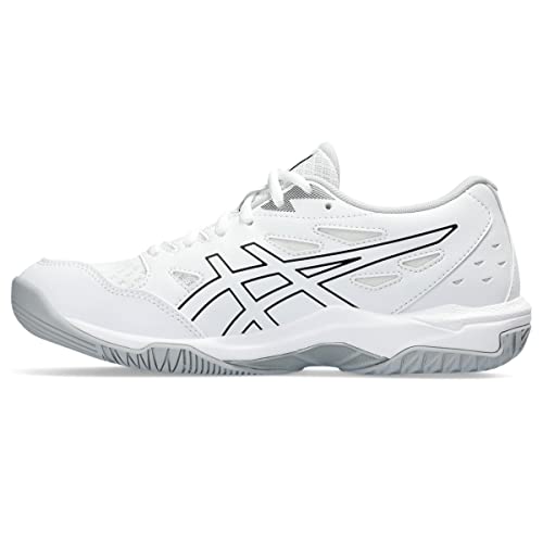 ASICS Women's Gel-Rocket 11 Volleyball Shoes, 11, White/Pure Silver