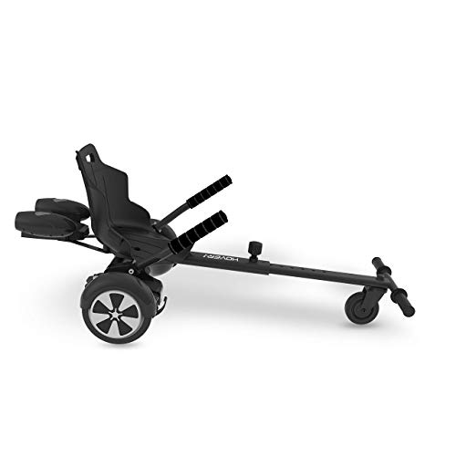 Hover-1 Falcon-1 Buggy Attachment Turbo LED Lights, Compatible with Most 6.5' & 8' Hoverboards, Hand-Operated Rear Wheel Control, Adjustable Frame, Easy to Install