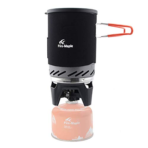 Fire-Maple 'Fixed Star 1' Backpacking and Camping Stove System | Outdoor Propane Cooking Gear | Portable Pot/Jet Burner Set | Ideal for Hiking, Trekking, Fishing, Hunting Trips and Emergency Use