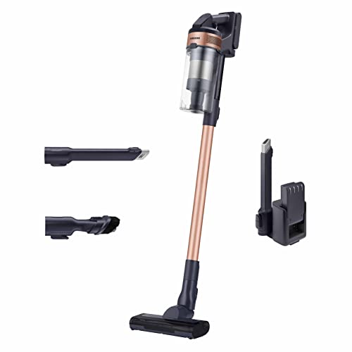 SAMSUNG Jet 60 Flex Cordless Stick Vacuum Cleaner, Lightweight, Portable w/ Removable Battery, Powerful Household Cleaning for Hardwood Floors, Tile, Carpets, Area Rugs, VS15A6031R7, Rose Gold