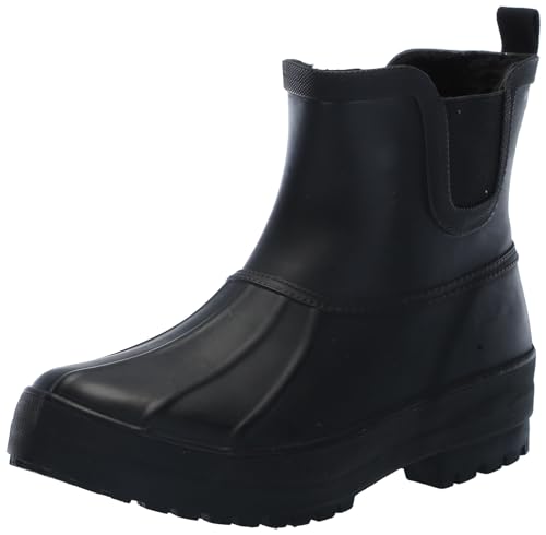 Chooka Ladies Chelsea Rain Boot, Black, 8