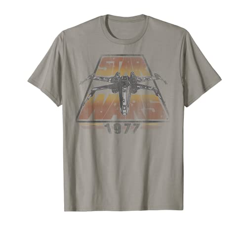 Star Wars X-Wing 1977 Vintage Retro C1 Disney+ T-Shirt