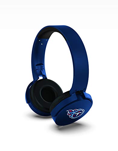 NFL Tennessee Titans Wireless Bluetooth Headphones, Team Color