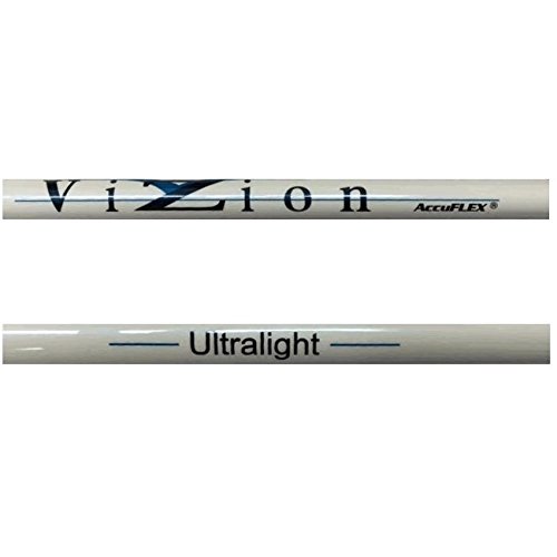 AccuFLEX Vizion Ultralite 60 Gram NANO Distance + Accuracy Graphite Golf Iron Shafts .370 - A/L or R/S Flex (R/S Combo Flex)