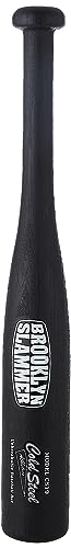 Cold Steel Brooklyn Series Unbreakable Baseball Bat - Made of High-Impact Polypropylene, Brooklyn Slammer (19'), One Size (92BSW)