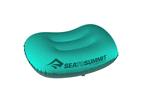 Sea to Summit Aeros Ultralight Inflatable Camping and Travel Pillow, Regular (14.2 x 10.2), Sea Foam