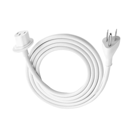 AC Power Cord Replacement for Apple iMac, US Plug Replacement Extension Cable for Apple iMac 20' 24' 21.5' 27' Power Supply Cord fit for 922-7139 922-9267 922-6438 2012-2019