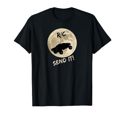 Send It! RC Radio Control Truck Jump to Moon T-Shirt