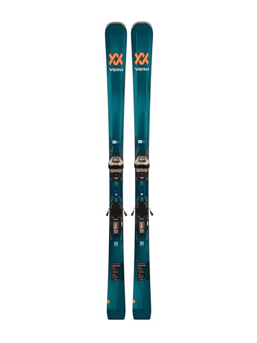 Volkl Deacon 84 Skis w/Lowride XL 13 GW Black/Teal Bindings 2024 177