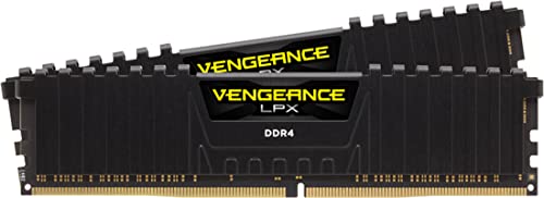 Corsair VENGEANCE LPX DDR4 RAM 32GB (2x16GB) 3600MHz CL18 Intel XMP 2.0 Computer Memory - Black (CMK32GX4M2D3600C18)
