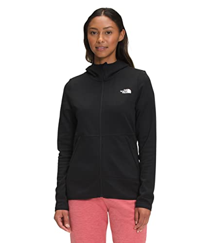 THE NORTH FACE Women's Canyonlands Full Zip Hooded Sweatshirt (Standard and Plus Size), TNF Black 2, Small