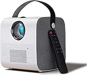 Mini Projector, 8000 Lumen Video Projector, 1080P Supported 210' Display, Compatible with Phone,Computer,Operation is simple, sensitive, fast, will not be stuck