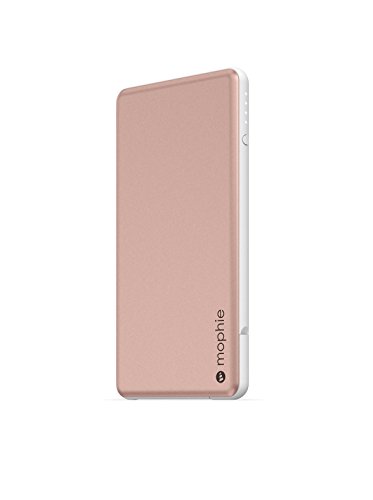 Mophie powerstation Plus Mini External Battery with Built in switch-tip cable (4,000mAh) - Pink