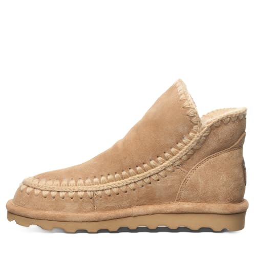 BEARPAW Women's Winter Iced Coffee Size 7 | Women's Fashion Boot | Women's Slip On Boot | Comfortable Winter Boot