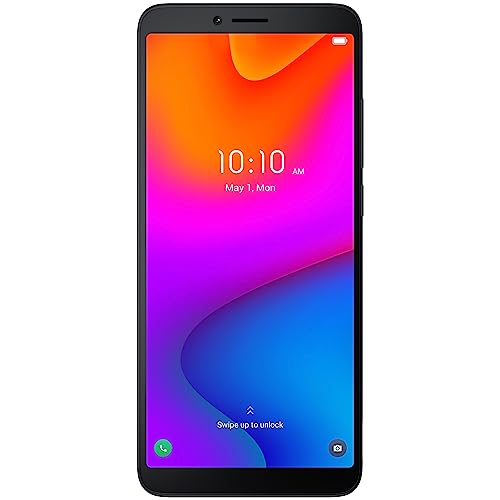 TCL ION V |2023| Cell Phone with 6.0' HD+ Display, 3+32GB Unlocked Phone, 3000mAh Battery, Android 13 Smartphone, Single SIM, US Version, Space Black