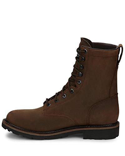 Justin Men's Drywall Work Boot Soft Toe Brown 10.5 D(M) US