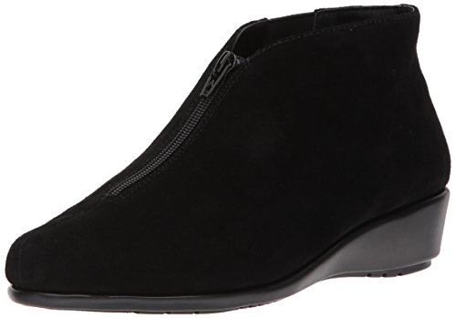 Aerosoles Women's Allowance Ankle Boot, Black Suede, 10