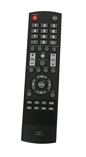 New Replaced Remote Control LC-RC1-16 fit for Sharp LCD HDTV LC32LB370U LC-32LB480U LC32LB480U LC-40LB480U LC40LB480U LC-50LB370 LC50LB370 LC-50LB370U LC50LB370U LC-32LB370 LC32LB370 LC-32LB370U