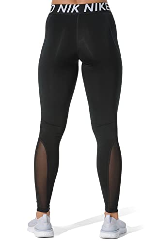 Nike Women's Pro Tight (Black/White, X-Large)