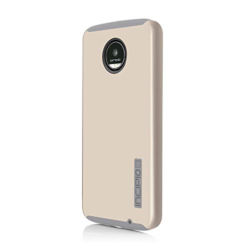 Incipio Motorola Moto Z Play Dualpro Case - Iridescent Champagne and Light Gray