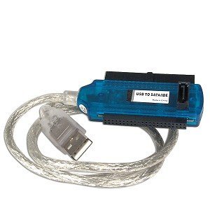 DekCell USB 2.0 to SATA IDE (2.5/3.5/5.25') Adapter w/OTB New