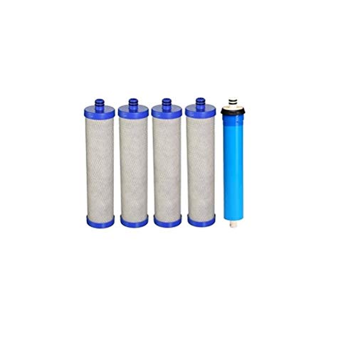 IPW Industries Inc. Compatible Reverse Osmosis Complete Annual Replacement Water Filters for WHER12 and WHER18 System