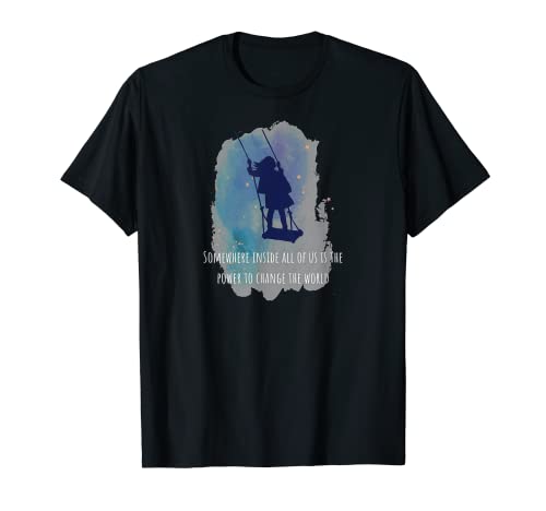 Matilda Watercolour Somewhere Inside All of Us T-Shirt
