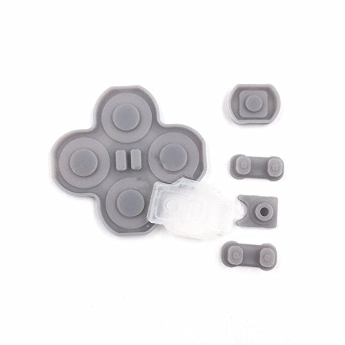 Replacement Left Right Button Pads Start Select Silicone Conductive Rubber for Switch NS Joy-Con Controller (Right)