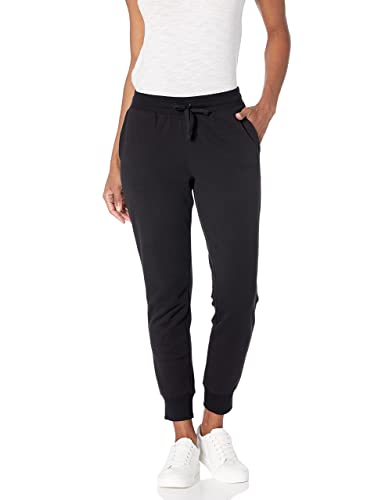 Amazon Essentials Women's Fleece Jogger Sweatpant (Available in Plus Size), Black, 3X