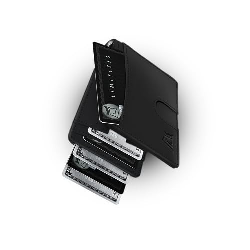 Kings Loot Slim Minimalist Leather Wallet for Men RFID Blocking | Mens Wallet Bifold | 12 Card Holder Front Pocket Wallet