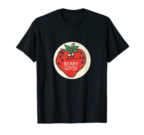 Vintage Scratch and Sniff Sticker Strawberry Berry Good T-Shirt