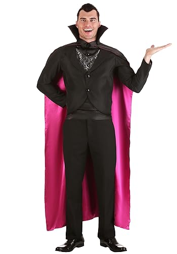 Men's Dracula Hotel Transylvania Outfit Adult Dracula Costume Medium Black