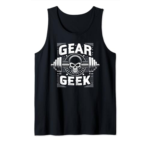 Funny Athlete Gym Fitness Bodybuilding Gear Geek Tank Top