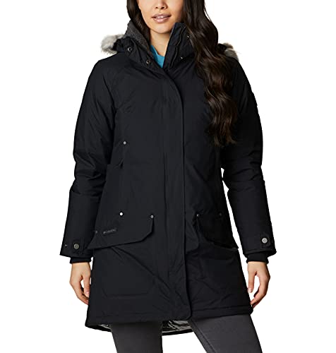 Columbia Women's Icelandite TurboDown Jacket, Black, Large