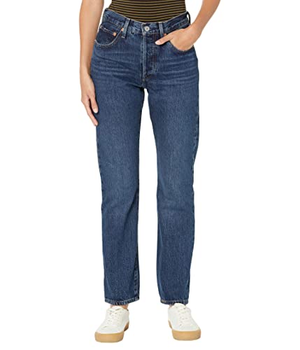 Levi's Women's 501 Original Fit Jeans, (New) Dark Indigo Worn in, 29 Regular